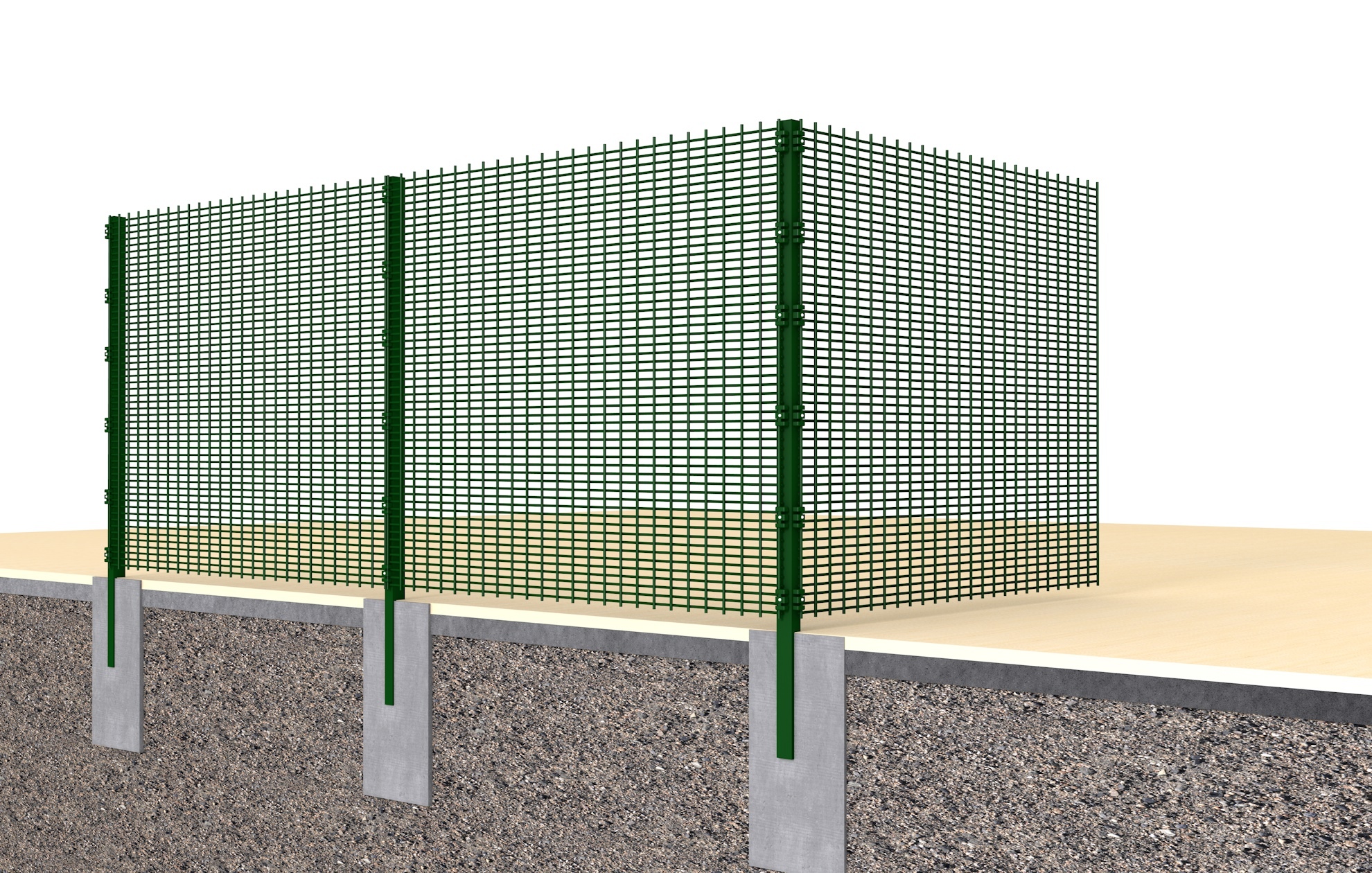 2д забор щит